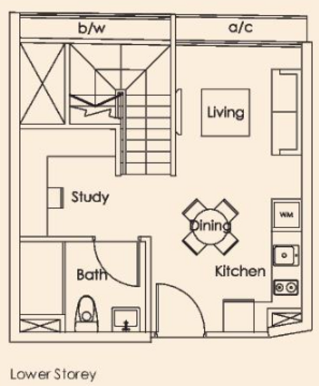Vibes @ East Coast - Floor Plan