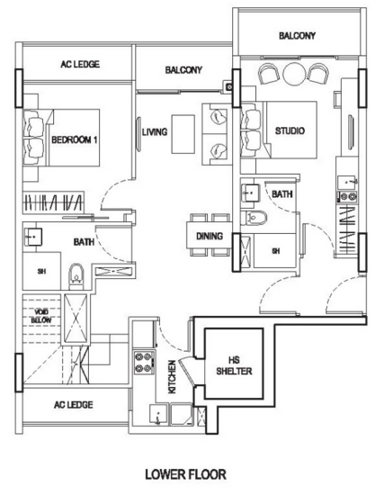 Urban Vista - Floor Plan