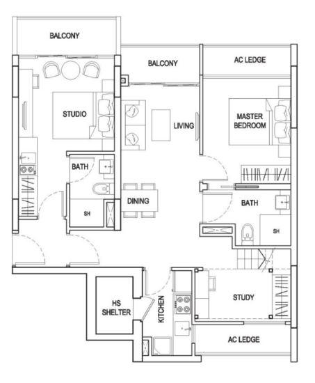 Urban Vista - Floor Plan