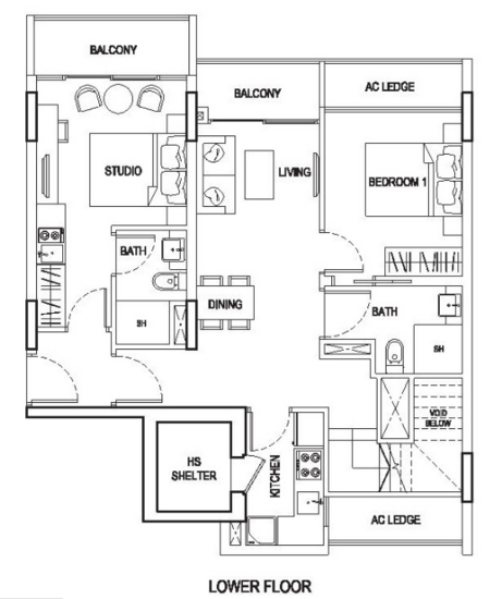 Urban Vista - Floor Plan