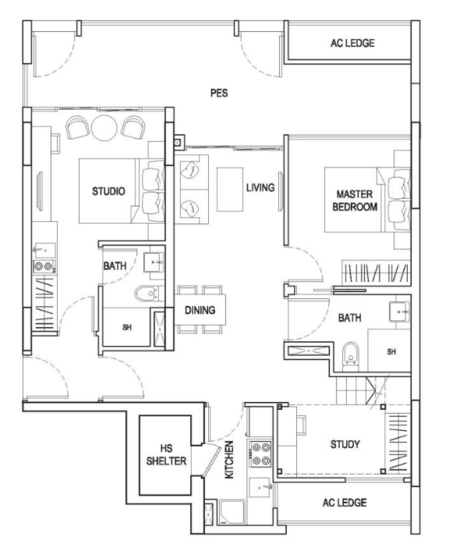 Urban Vista - Floor Plan