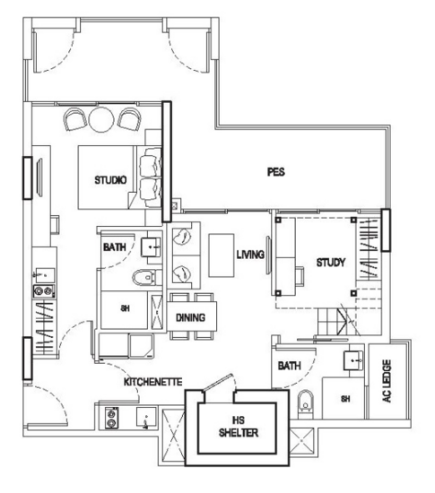 Urban Vista - Floor Plan