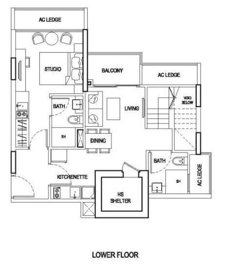 Urban Vista - Floor Plan