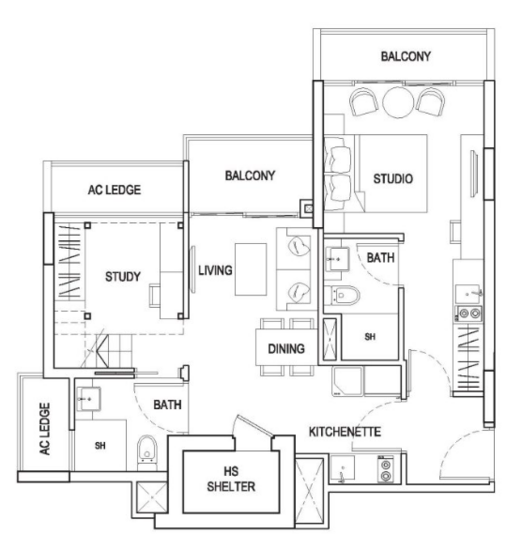 Urban Vista - Floor Plan