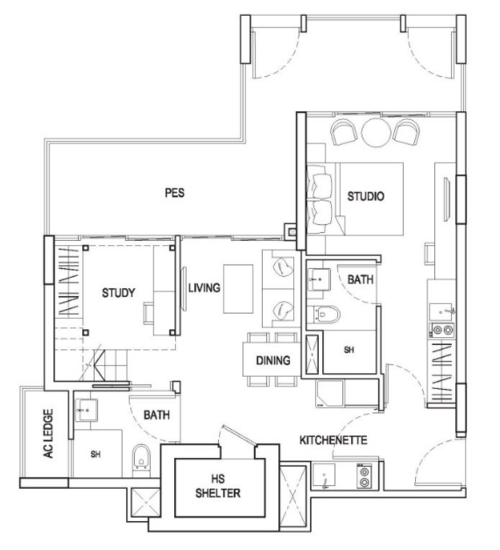 Urban Vista - Floor Plan
