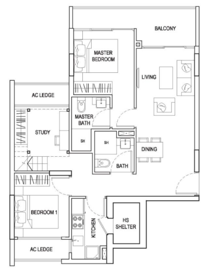 Urban Vista - Floor Plan