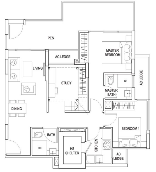 Urban Vista - Floor Plan