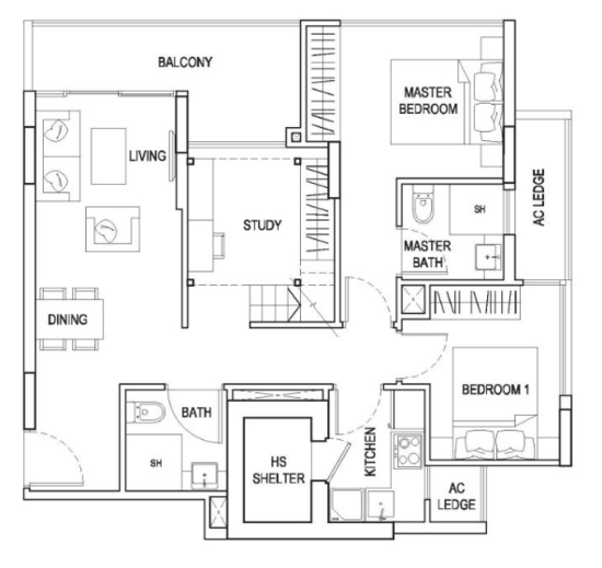 Urban Vista - Floor Plan