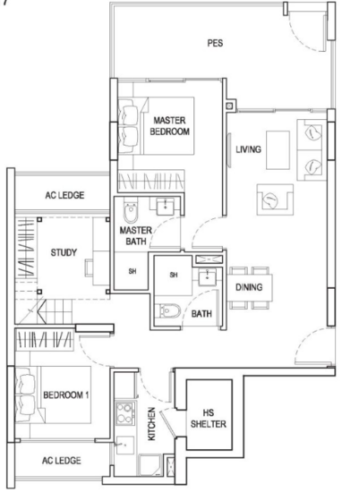 Urban Vista - Floor Plan