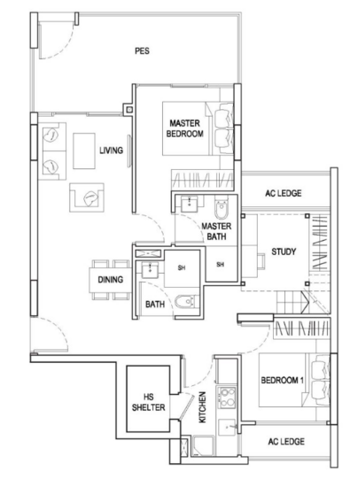 Urban Vista - Floor Plan