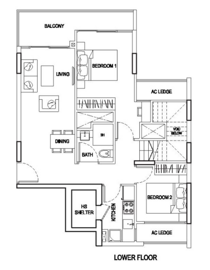 Urban Vista - Floor Plan