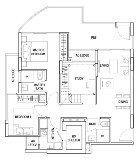 Urban Vista - Floor Plan