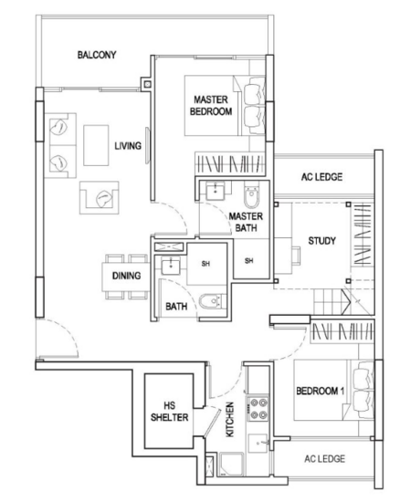Urban Vista - Floor Plan