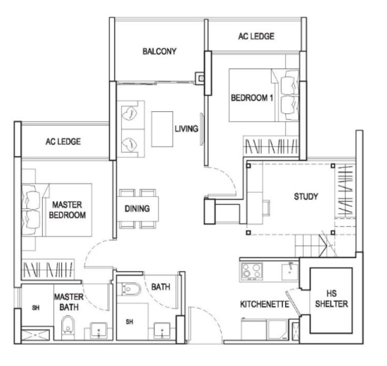 Urban Vista - Floor Plan