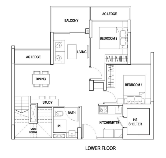 Urban Vista - Floor Plan