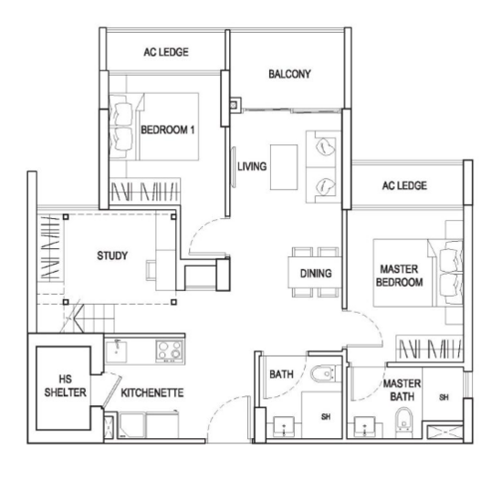 Urban Vista - Floor Plan