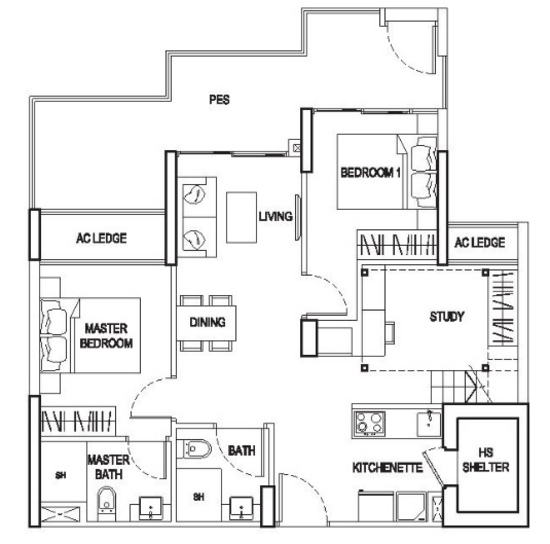 Urban Vista - Floor Plan