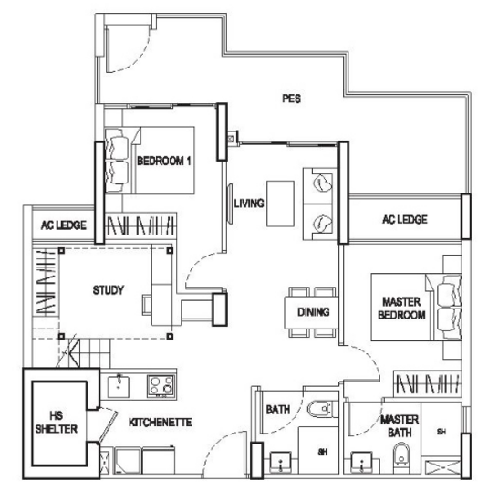 Urban Vista - Floor Plan