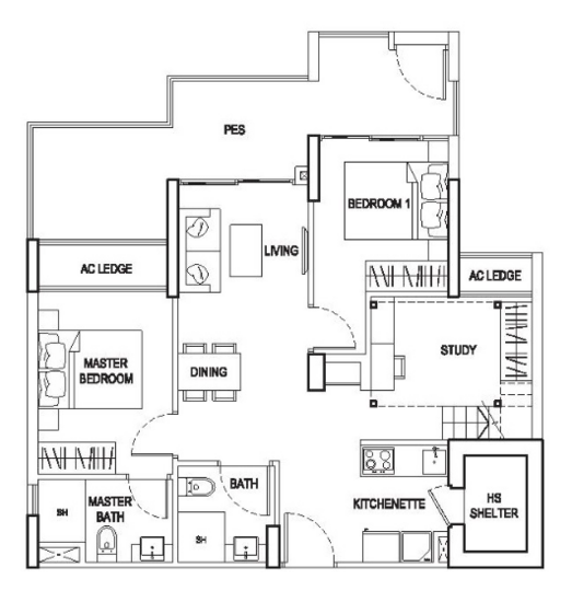 Urban Vista - Floor Plan