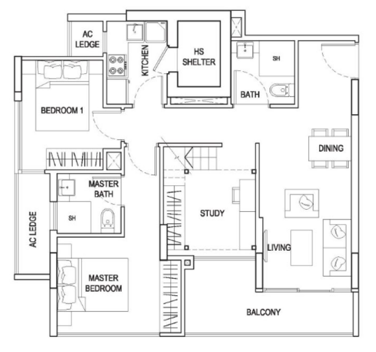 Urban Vista - Floor Plan