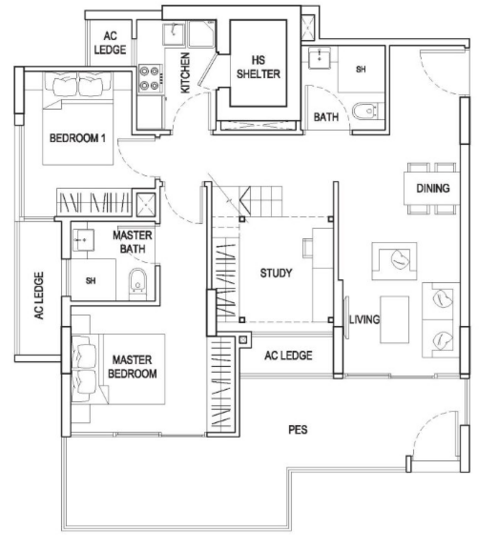 Urban Vista - Floor Plan
