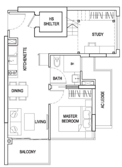 Urban Vista - Floor Plan