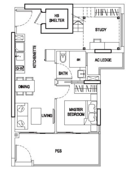 Urban Vista - Floor Plan