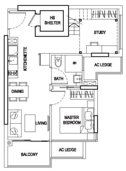 Urban Vista - Floor Plan