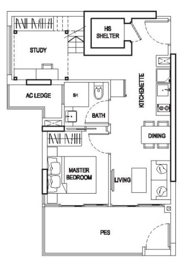 Urban Vista - Floor Plan