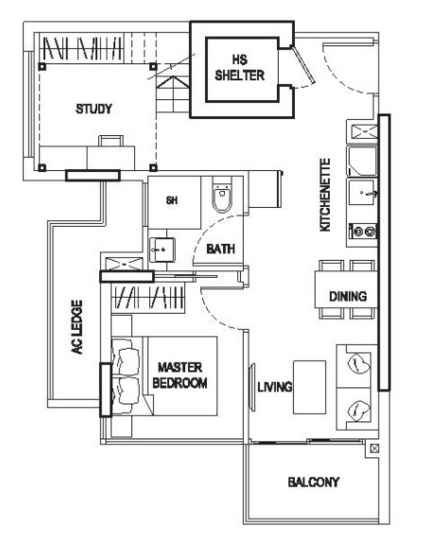Urban Vista - Floor Plan