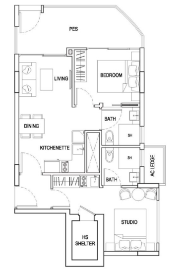Urban Vista - Floor Plan
