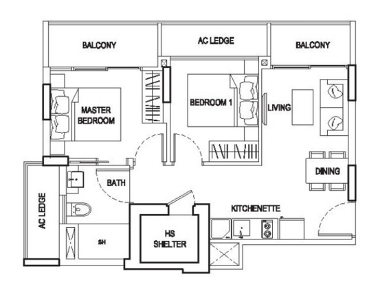 Urban Vista - Floor Plan