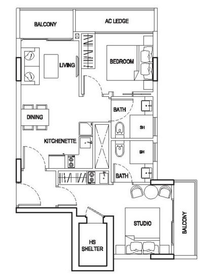 Urban Vista - Floor Plan