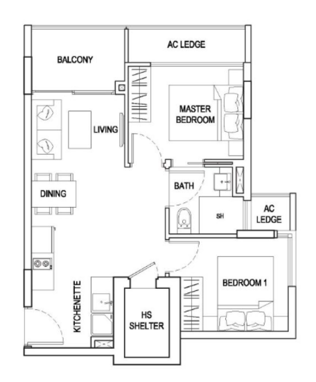 Urban Vista - Floor Plan