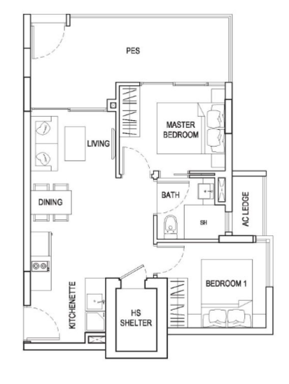 Urban Vista - Floor Plan