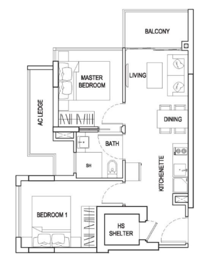 Urban Vista - Floor Plan