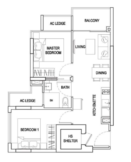 Urban Vista - Floor Plan