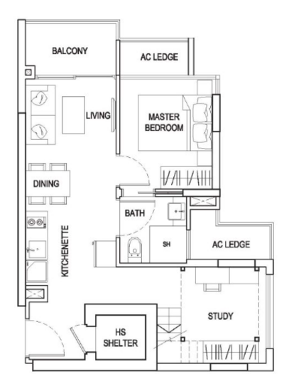 Urban Vista - Floor Plan