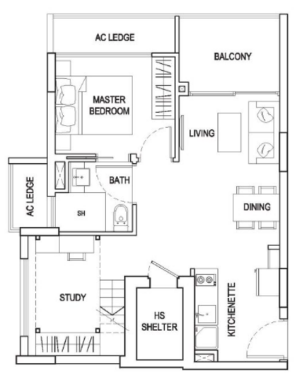 Urban Vista - Floor Plan