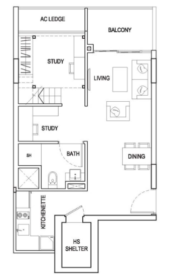 Urban Vista - Floor Plan