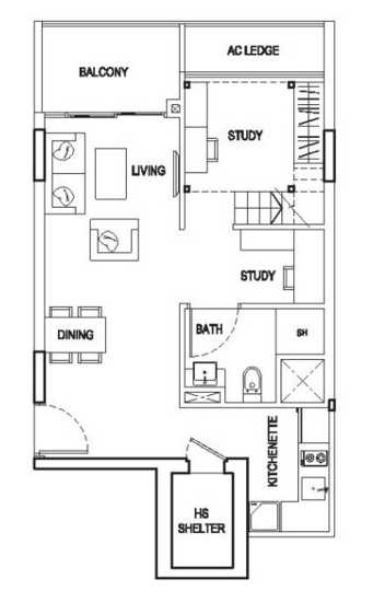 Urban Vista - Floor Plan