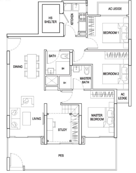 Urban Vista - Floor Plan