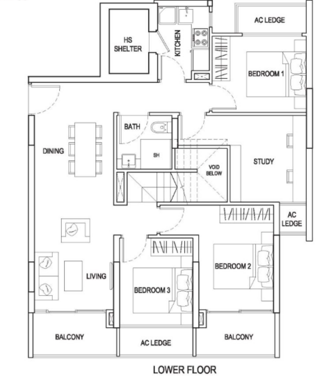 Urban Vista - Floor Plan