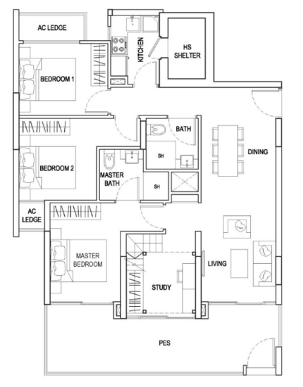 Urban Vista - Floor Plan