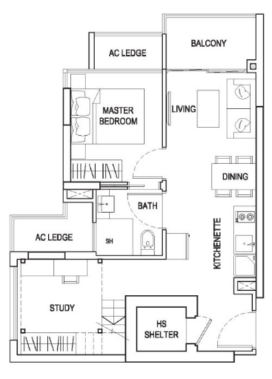 Urban Vista - Floor Plan