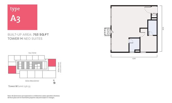 Tropicana 218 Macalister - Floor Plan - iProperty.com.my