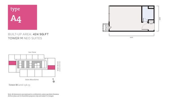 Tropicana 218 Macalister - Floor Plan - iProperty.com.my