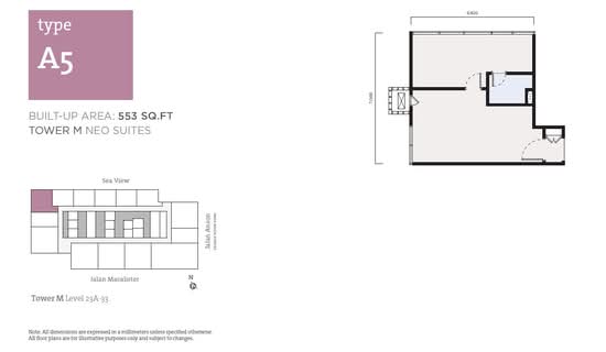 Tropicana 218 Macalister - Floor Plan - iProperty.com.my