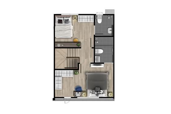 Siri Place Prachauthit 75 - Floor Plan