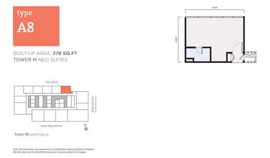 Tropicana 218 Macalister - Floor Plan - iProperty.com.my
